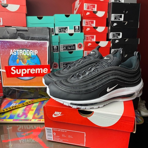 Nike Other - 🆕 - Nike Air Max 97 - Black / White - Mens Size 9